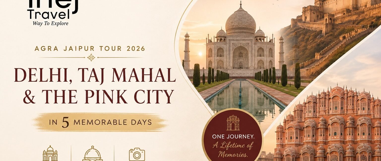 Delhi Agra Jaipur Tour: Delhi, the Taj Mahal & the Pink City in 5 Days