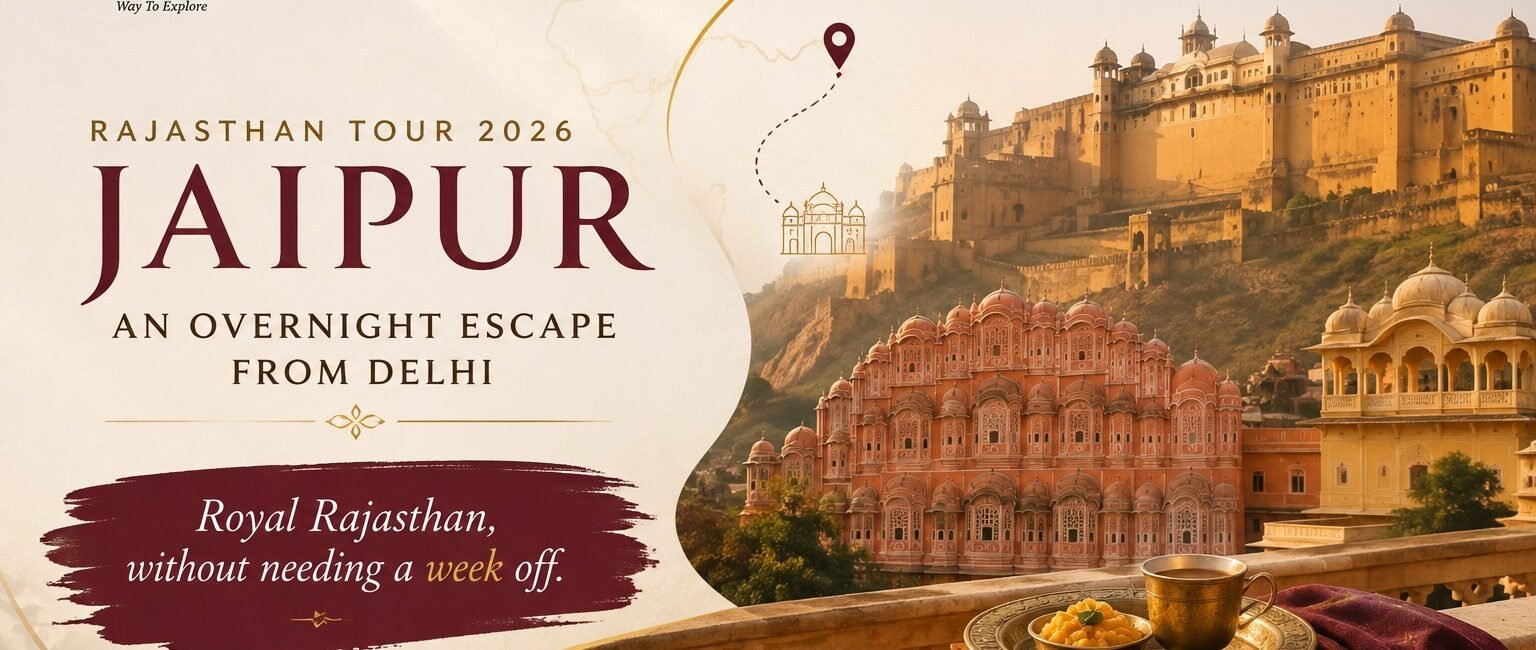 Rajasthan Tour: An Overnight Jaipur Escape from Delhi