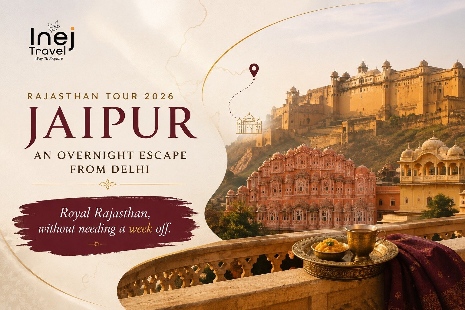 Rajasthan Tour: An Overnight Jaipur Escape from Delhi