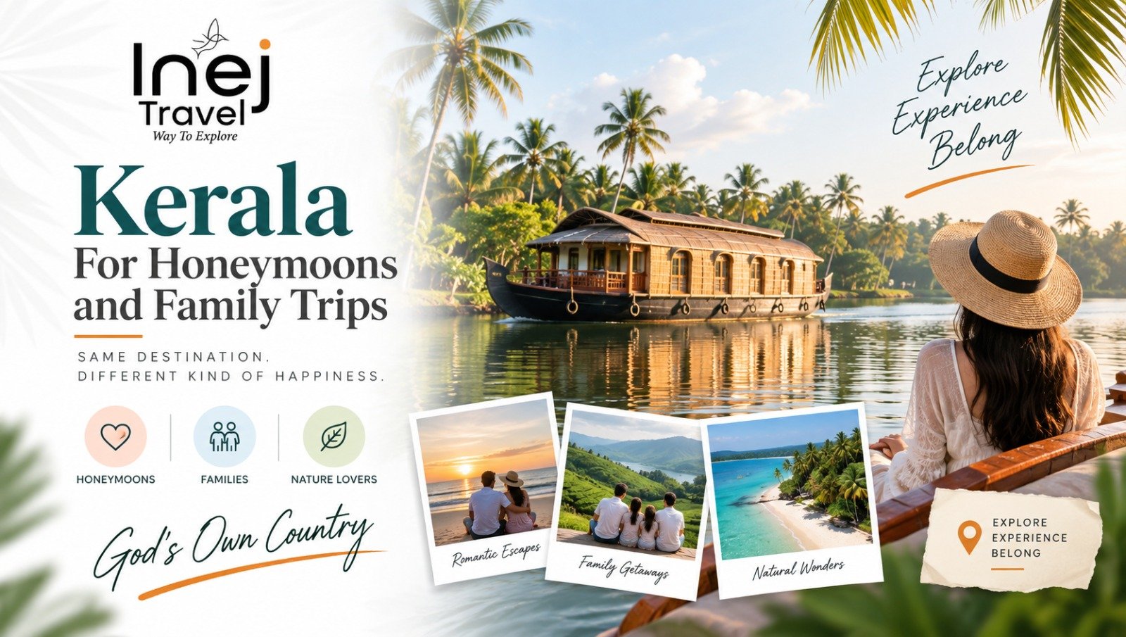 Kerala: Why Inej Travel Positions It for Both Honeymoons and Family Trips