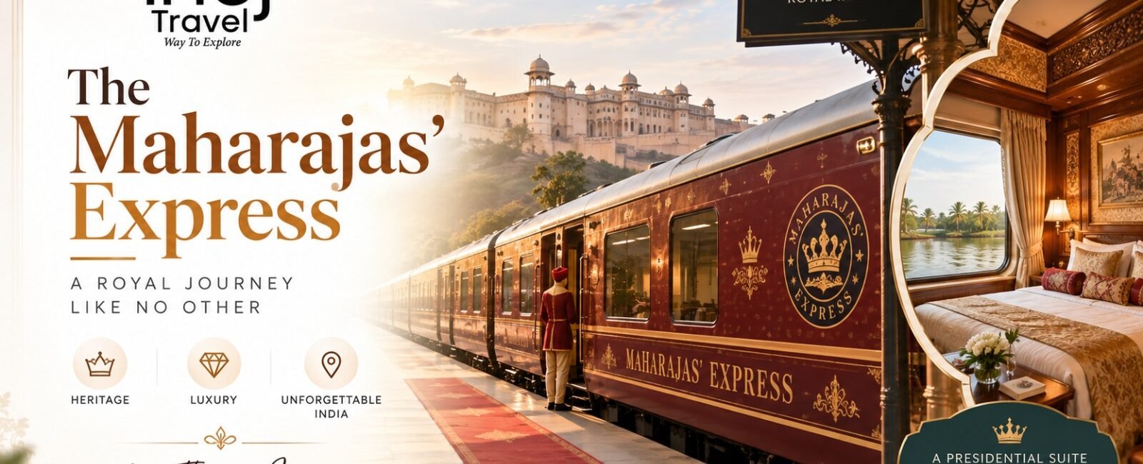 The Maharajas’ Express: A Presidential Suite That Rivals Five-Star Hotels