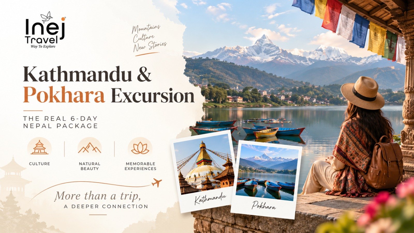 Kathmandu & Pokhara Excursion: The Real 6-Days Nepal Package