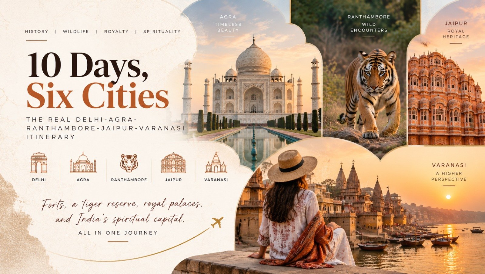 10 Days, Six Cities: The Real Delhi-Agra-Ranthambore-Jaipur-Varanasi Itinerary