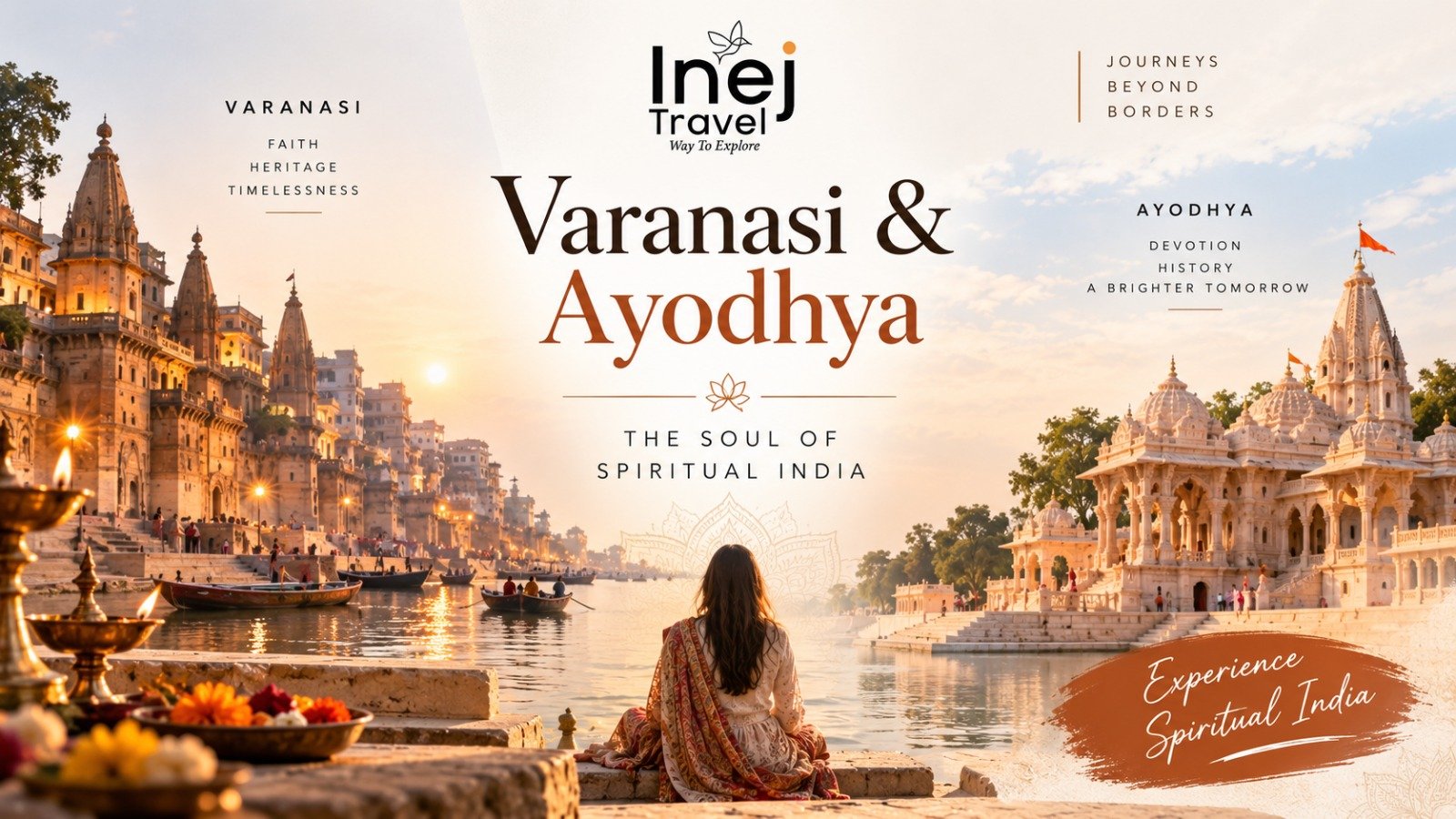 Varanasi and Ayodhya: The Prime Destinations of Spiritual India