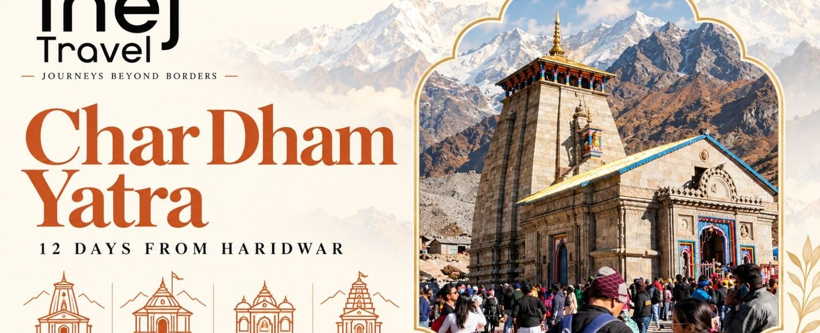 Char Dham Yatra Package from Haridwar: The Complete 12-Day Itinerary and Planning Guide