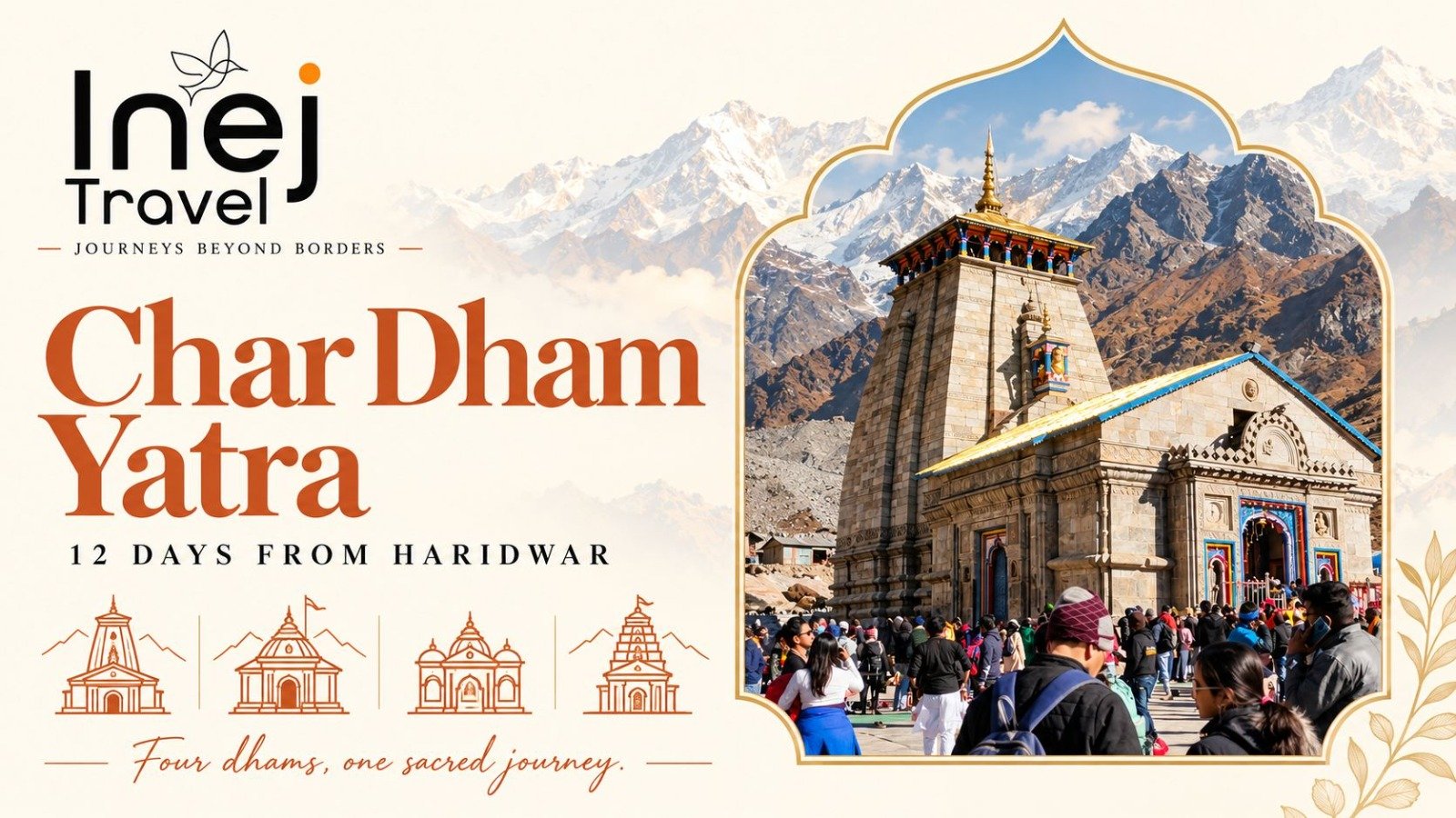 Char Dham Yatra Package from Haridwar: The Complete 12-Day Itinerary and Planning Guide