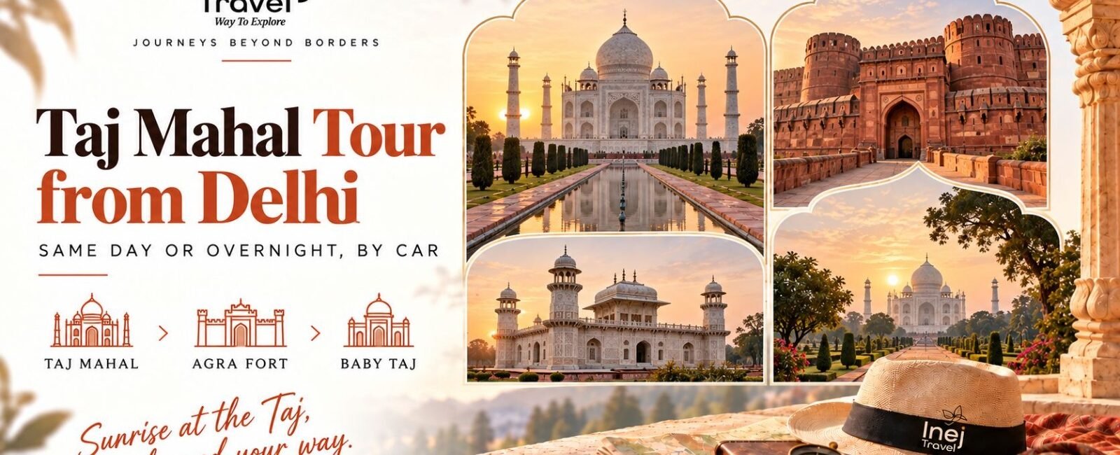Taj Mahal Tour India: Same Day or Overnight from Delhi, and How to Choose