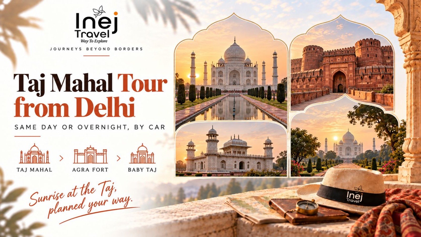 Taj Mahal Tour India: Same Day or Overnight from Delhi, and How to Choose